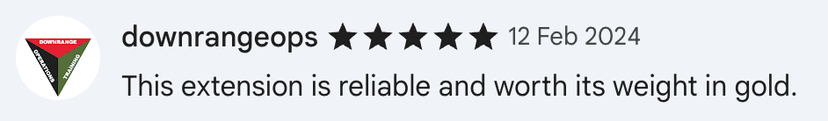 User testimonial 3