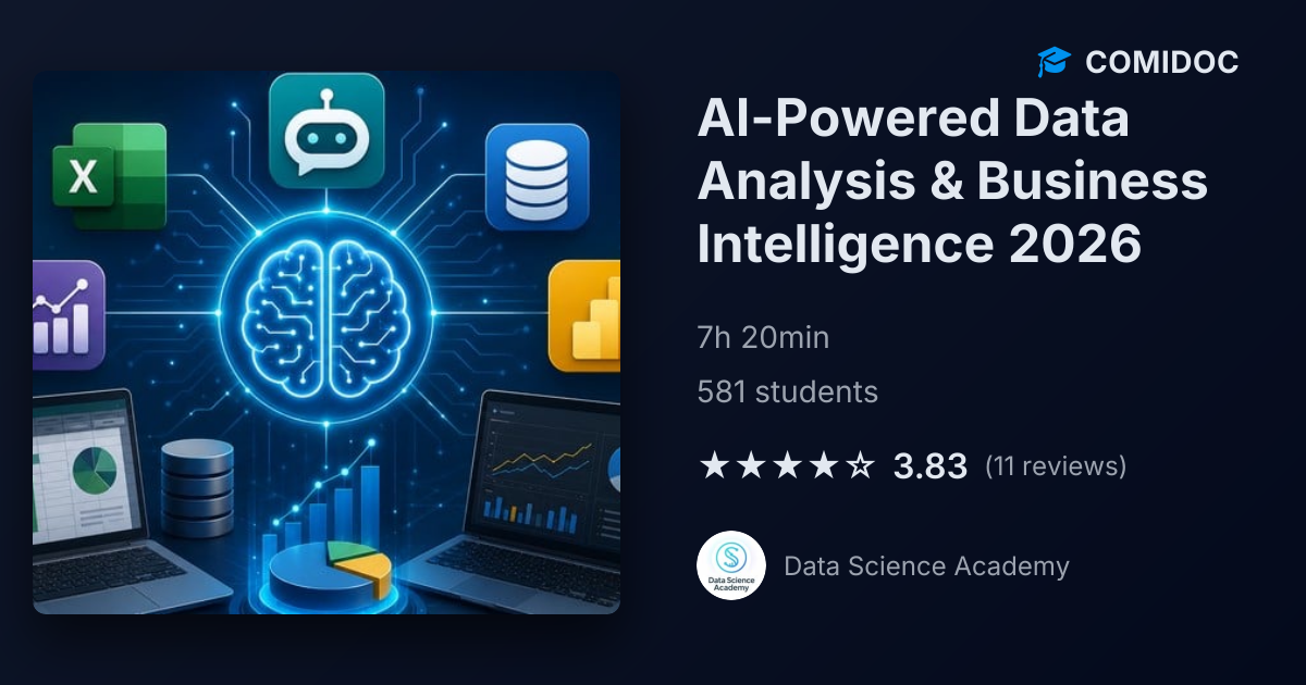 AI-Powered Data Analysis & Business Intelligence 2026 - 100% Off Udemy ...