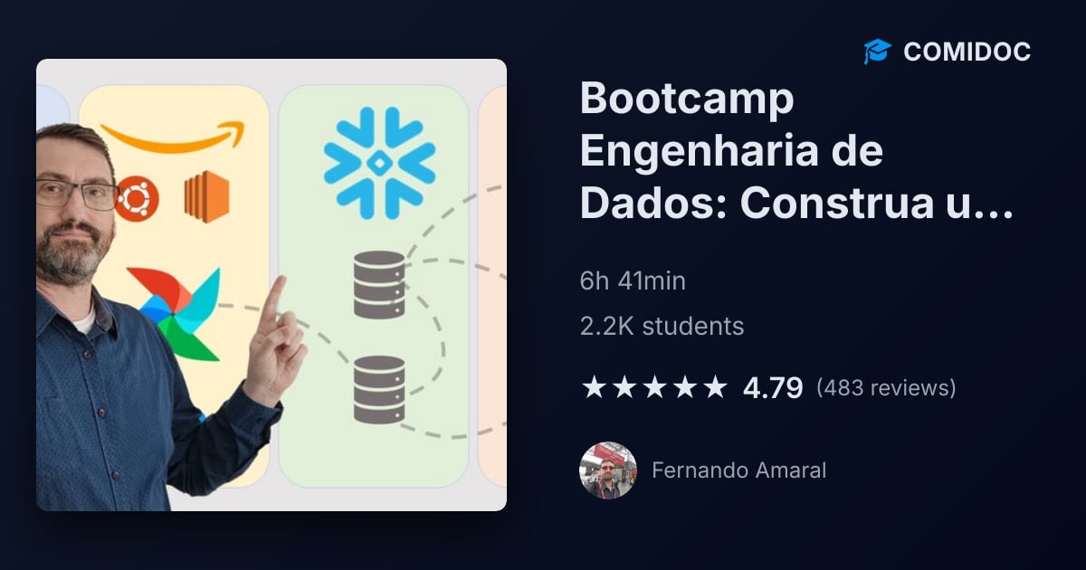 Bootcamp Engenharia de Dados: Construa um Projeto Real - Course Details ...