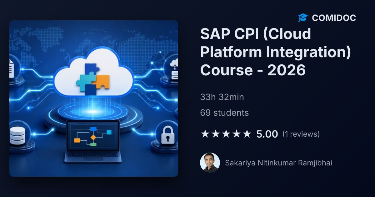 SAP CPI (Cloud Platform Integration) Course - 2026 - Course Details ...